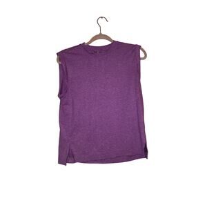 Calia Heather Purple Athletic Muscle Tank Top Activewear Size Small